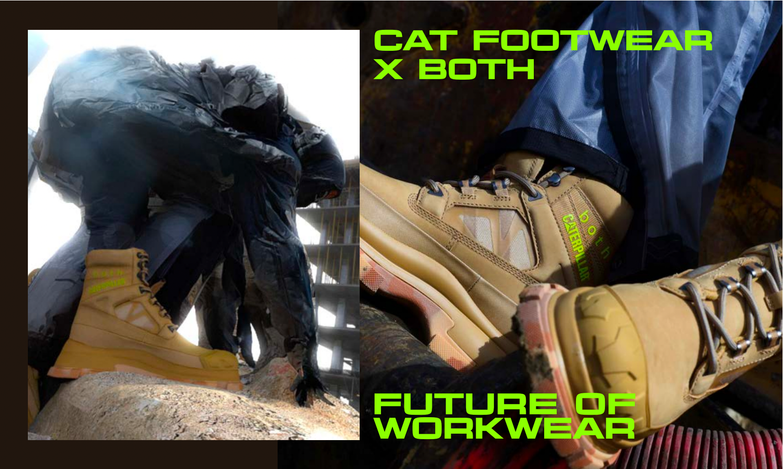 灵感与实践的碰撞，探索未来新工装！ Cat® X BOTH 2023秋冬联名系列上市